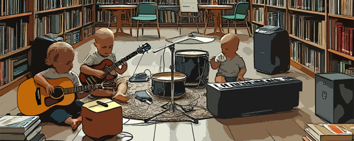 bébé musique