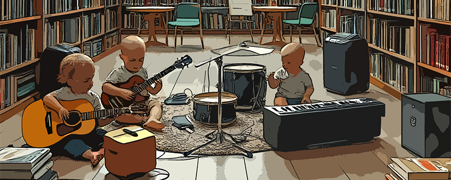 bébé musique