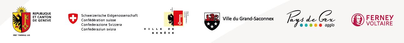 logos des partenaires du projet du tram des Nations