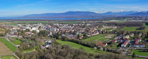 Vue panoramique de Ferney-Voltaire