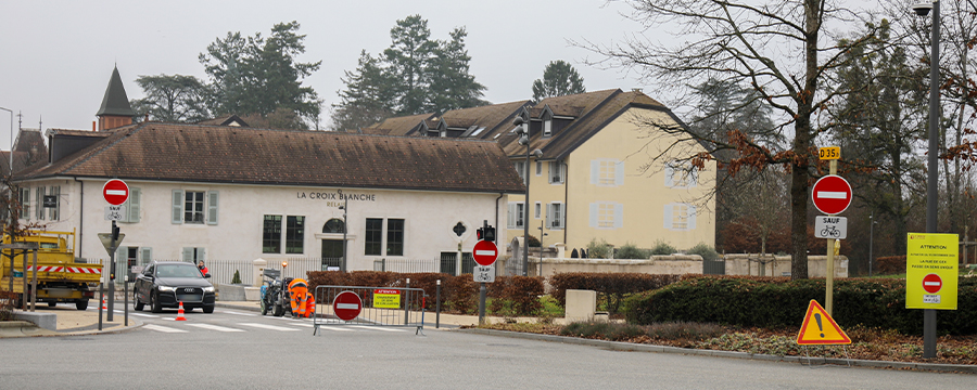 Rue de Gex en sens unique