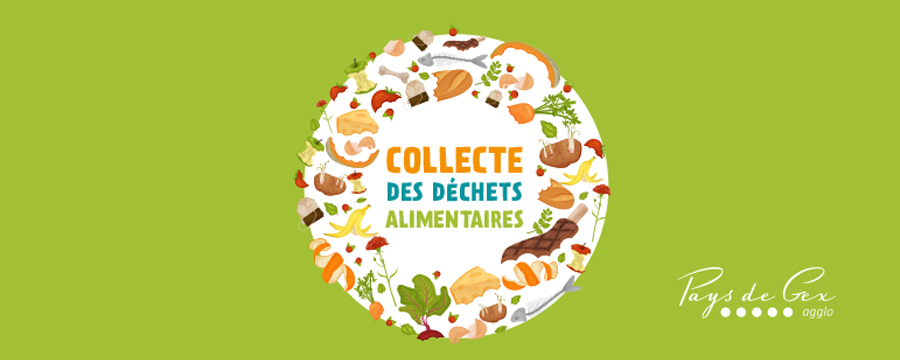collecte déchets alimentaires Pays de Gex agglo