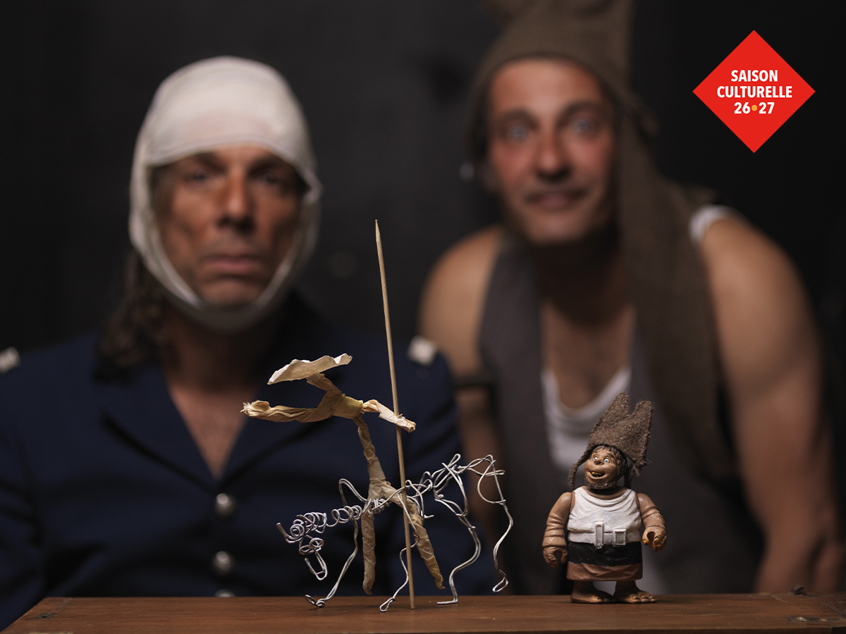 Saison culturelle, théâtre d'objets : Don Quichotte sur les routes de la manche