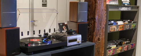 Inauguration du salon vinyle