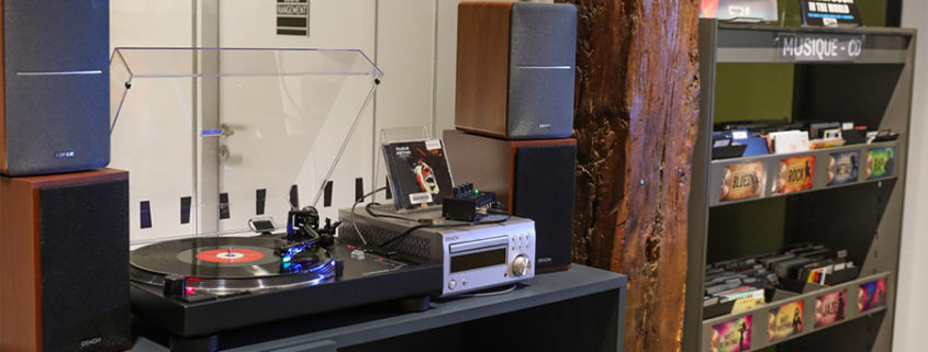 Inauguration du salon vinyle