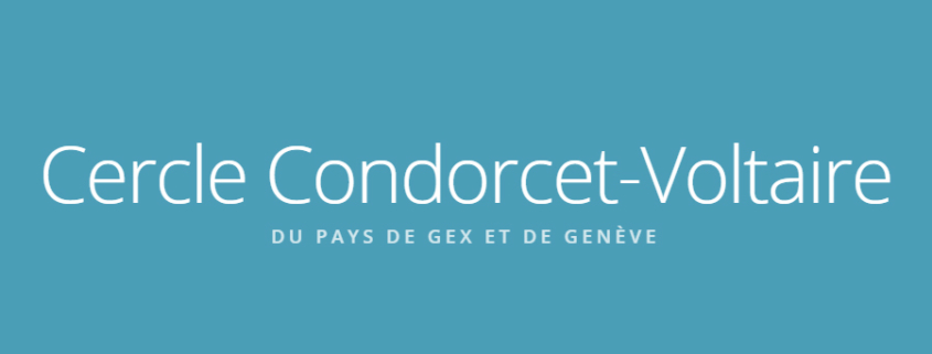 Conférence Cercle Condorcet-Voltaire