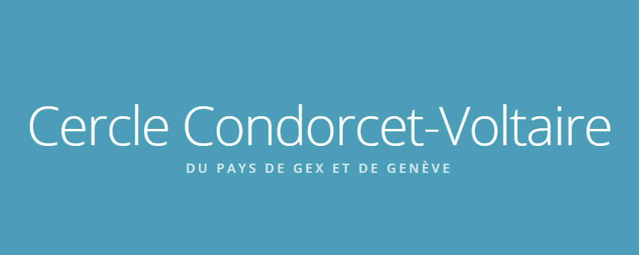 Conférence Cercle Condorcet-Voltaire